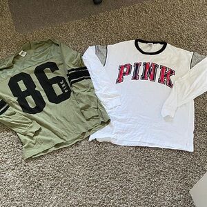 PINK Victoria's Secret Long Sleeve Shirt